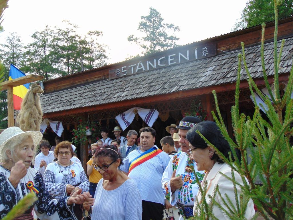 Comuna Stânceni, urzoi tradițional expus în cadrul Festivalului Văii Mureșului