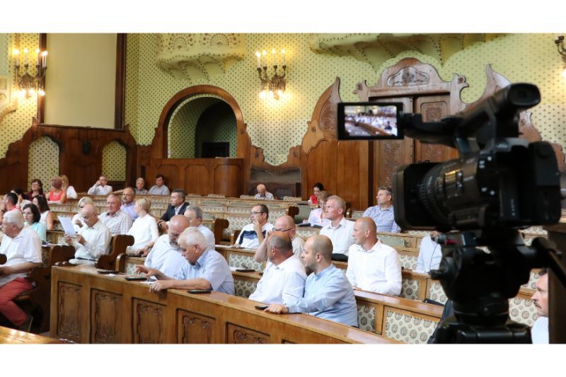 O nouă ședință la Consiliul Județean Mureș