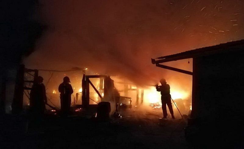 Incendiu la o casă din Hodac
