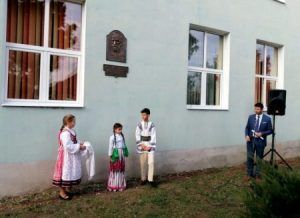 FOTO: Placheta Teleki Domokos, dezvelită la Școala Gimnazială din Gornești