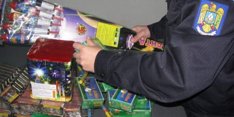 Arsenal de materiale pirotehnice confiscat de Poliția Mureș!