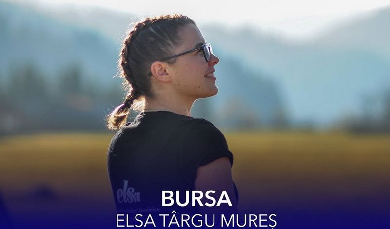 Bursa ELSA Târgu-Mureș, oferită de Baroul Mureș unei studente