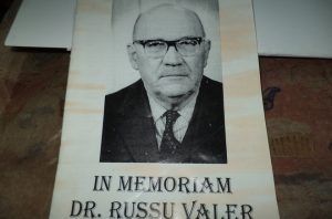 Să nu îl uităm pe dr. Valer Russu!