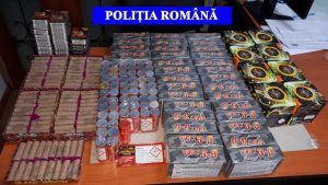 250 de kilograme de materiale pirotehnice confiscate de Poliția Mureș!