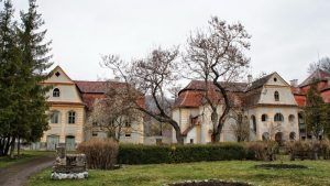 Demolări în incinta Castelului Bornemisza din Gurghiu