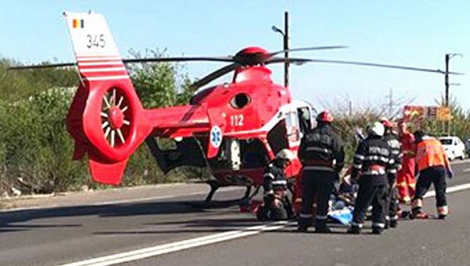 Accident grav în Eremitu! Elicopter SMURD chemat la locul intervenției!