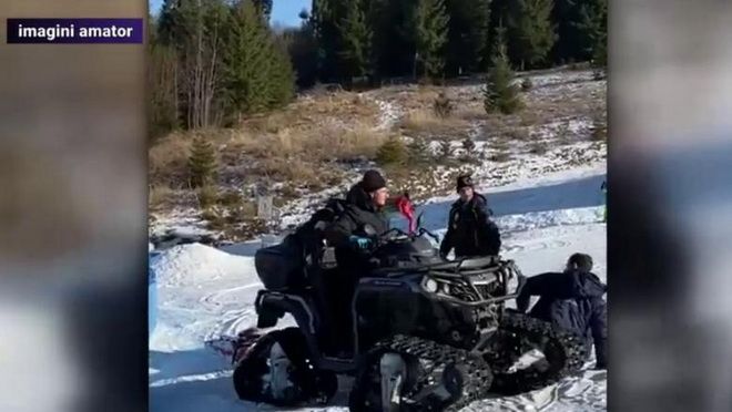 AGRESIUNE. Turist din Mureș călcat cu ATV-ul pe o pârtie din Toplița
