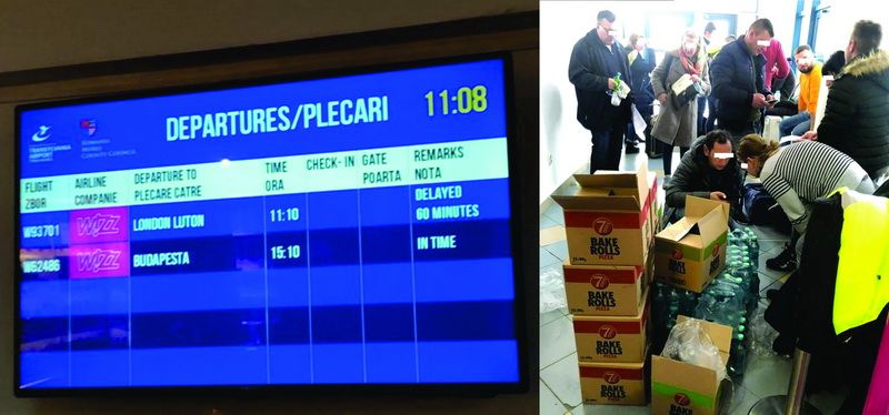 UMILINȚĂ. Zborul Târgu-Mureș – Londra/Luton, anulat pentru ceață. Trei întrebări pentru conducerea Wizz Air România