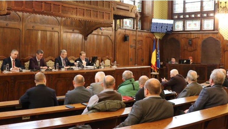 Situaţii financiare pe agenda Consiliului Judeţean Mureş