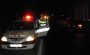Accident provocat de un șofer băut într-o benzinărie din Mureș