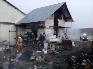 Incendiu la o fermă din comuna Batoș