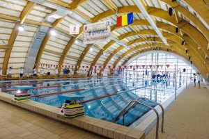 Bazinul olimpic de înot, inaugurat vineri. Mai lipsea doar președintele să participe :)