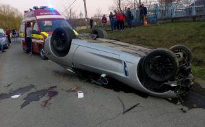 FOTO: Accident grav în Pogăceaua!