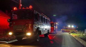 FOTO: Garaj în flăcări la Iernut!
