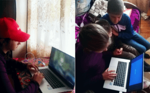 Laptopuri donate de E.ON copiilor fără posibilități pentru “școala online”