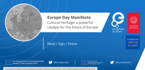Institutul Național al Patrimoniului semnează și susține Manifestul Alianței Europene a Patrimoniului
