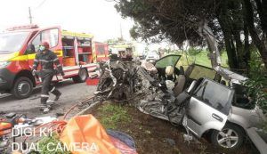 FOTO: Accident grav între Sighișoara și Vânători!