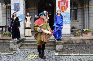 Toboșarul Cetății Medievale Sighișoara și-a reluat activitatea!