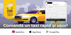 Taxiul vine mai repede prin aplicație. Star Taxi, aplicația de comanda taxi folosită de sute de mii de români disponibilă acum și la Târgu Mureș