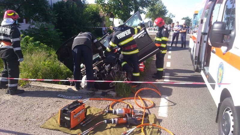 Accident grav în Gornești!