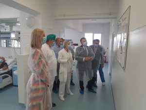Nelu Tătaru,  vizită la Spitalul Judeţean de Urgenţă Târgu Mureş
