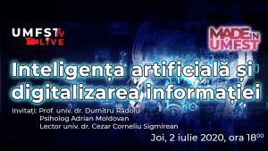 UMFSTv Live: Inteligența artificială și digitalizarea informației