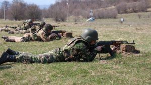Trageri cu muniție de război în Poligonul de tragere Șercheș