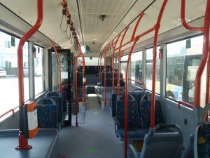Autobuze moderne într-un municipiu mureșean