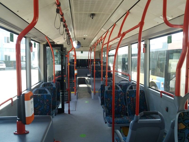 Autobuze moderne într-un municipiu mureșean