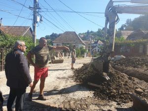 Lucrări de extindere a rețelei de canalizare în Sighișoara