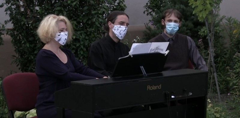 VIDEO: Concert de pian la patru mâini la Reghin
