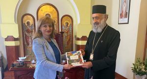 Theodora Benedek a primit binecuvântarea Înaltpreasfințitului Părinte Irineu, Arhiepiscopul Alba Iuliei