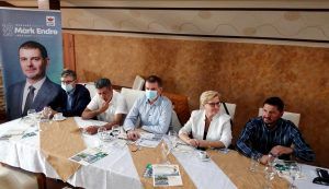 Márk Endre și-a prezentat oferta electorală la Reghin