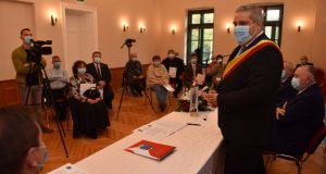 FOTO: Sófalvi Sándor Szabolcs, primarul credinței în Sângeorgiu de Mureș, a depus jurământul!