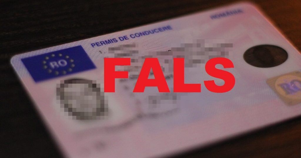 Mureșean prins cu permis de conducere fals