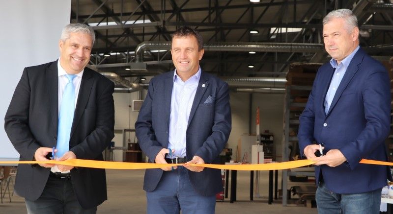FOTO: Fomco Wood, investiție de 3,6 milioane de euro inaugurată în Sângeorgiu de Mureș