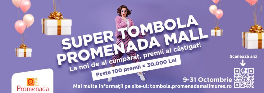 În Promenada Mall de ai cumpărat, premii ai câștigat!