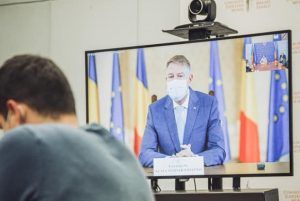 Autoritățile mureșene, videoconferință cu președintele Klaus Iohannis