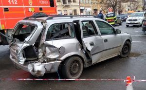 FOTO: Carambol auto cu șase victime la Reghin!