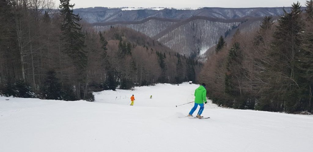 Pârtia de schi din Sovata, deschisă pentru turiști!