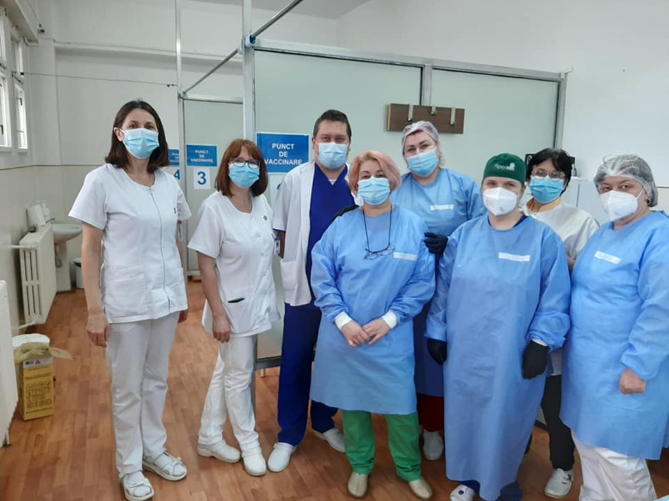 Târgu Mureș: Câți angajați ai Spitalului de Urgență s-au vaccinat anti COVID-19