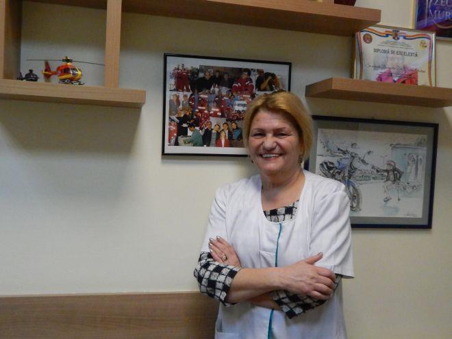 Maria Salanța, carieră în slujba salvării de vieți