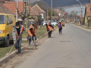 Curățenie de primăvară la Sighișoara