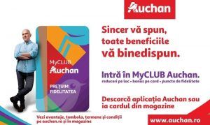 Surpriză pentru mureșeni: Auchan România a lansat programul de fidelitate MyCLUB Auchan