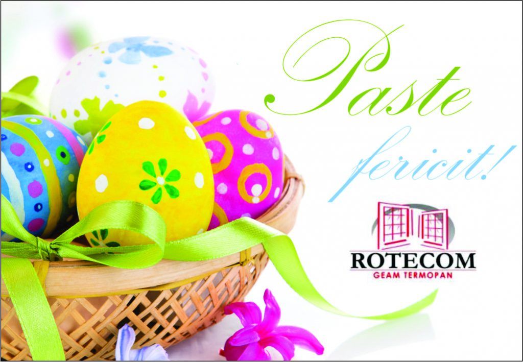 Rotecom vă urează Paște Fericit!