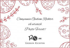 Compania Gedeon Richter vă urează Paște Fericit!