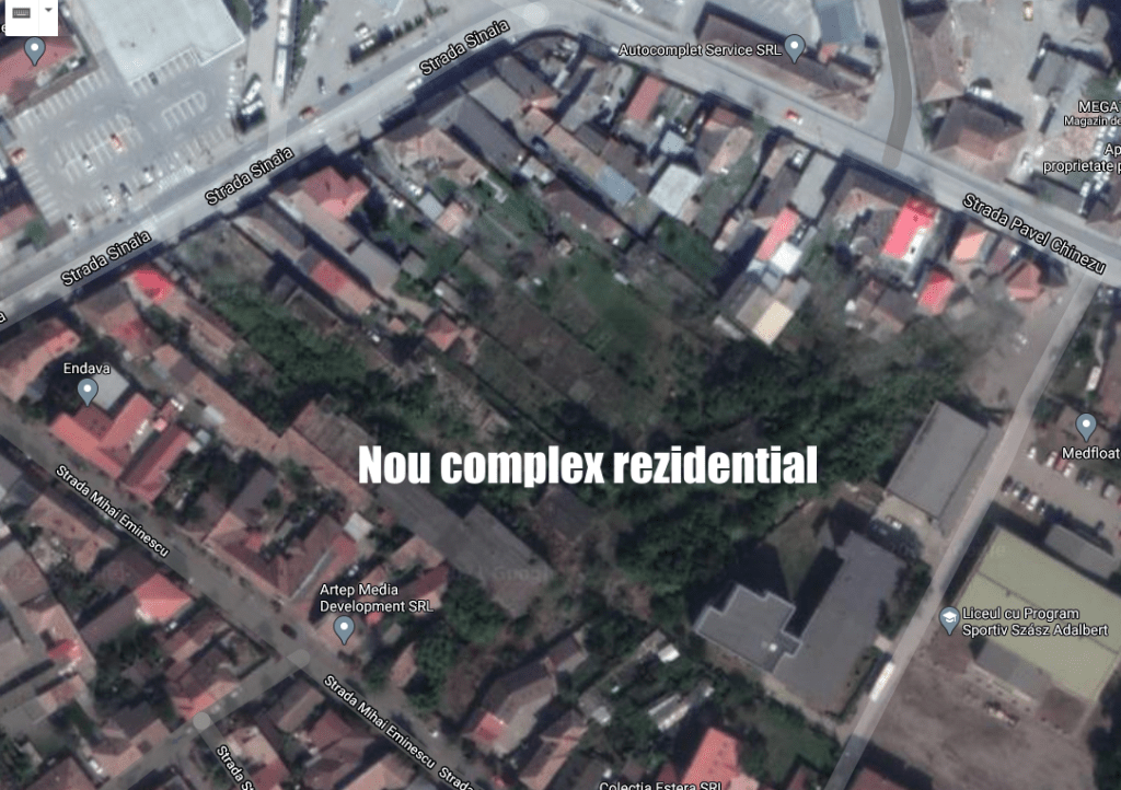 Complex rezidențial cu 200 de apartamente aproape de centrul Târgu Mureșului !