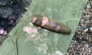 Bombă neexplodată găsită în județul Mureș