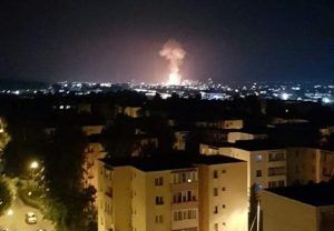 Filmul evenimentelor în explozia de la Azomureș prezentat de ISU Mureș
