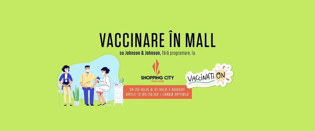 Shopping City Târgu Mureș inaugurează un spațiu de vaccinare
